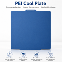 PEI Magnetic Flexible Build Plate Cool Plate Kompatibel dengan Bambu Lab A1 A1 Mini P1P P1S X1C X1E H2D