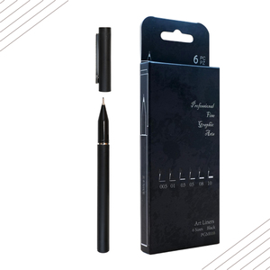 Stylo technique de dessin de haute qualité, encre imperméable, marqueur fineliner pour le design - Product Image 2