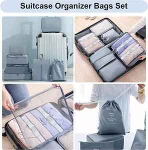 Juego de 9 Organizadores de Equipaje, Cubos de Embalaje, Gran Venta - Product Image 6