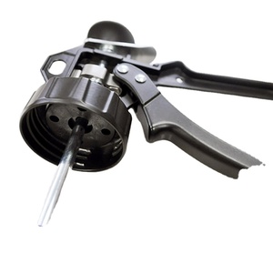 Oem tự làm nhà máy trực tiếp thép không gỉ tay công cụ Bền để điền khoảng trống trong tường hoặc sàn bọt caulking súng - Product Image 2