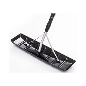 Fábrica fabricação ancinhos alumínio pólo extensível jardim neve ancinho para telhado neve limpa - Product Image 5