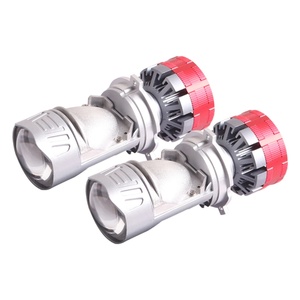 Sanvi New LED Headlight P100 <b>H4</b> Mini Small Lens LED Lens Projector Mini White Mini Headlamp Factory for BMW Honda Audi Nissan - Product Image 3