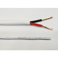 Câble de haut-parleur audio 12/14/16/18 Awg 100m 328 pieds ignifuge diffusion Ofc cuivre 2/4 cœurs paire torsadée câble de haut-parleur bobine de fil