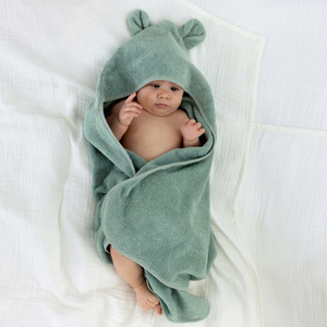 Toalla con capucha 100% algodón turco, poncho de baño personalizable para niños, toalla de algodón para recién nacidos, toalla de dibujos animados de alta calidad - Product Image 1