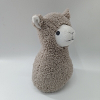 Butée de porte en peluche mignonne personnalisée en forme de mouton lestée pour la décoration intérieure