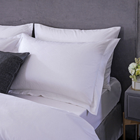 Ensemble de literie d'hôtel en coton 100% - Housse de couette, draps et taies d'oreiller - Luxe