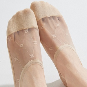 Chaussettes invisibles en dentelle ultra fines respirantes antidérapantes pour femmes, chaussettes plates A01-1-6 - Product Image 2