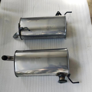 Egzoz borusu araba egzoz susturucu MITSUBISHI Outlander için Fit 2.0T 2.4T <span class=keywords><strong>3</strong></span>.0T spor Pajero Grande arka susturucu - Product Image 1