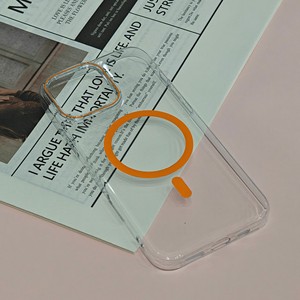 เคสโทรศัพท์กันกระแทกแบบแม่เหล็กสำหรับพีซีแบบรวม (โปร่งใส)-1.2 มม. ดีไซน์หรูหราบางเฉียบแบบด้านป้องกันรอยนิ้วมือ - Product Image 6