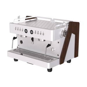 Machine à expresso professionnelle 2 groupes Estremo EST200-2, 9 bars, acier inoxydable, semi-automatique, pour café - Product Image 3