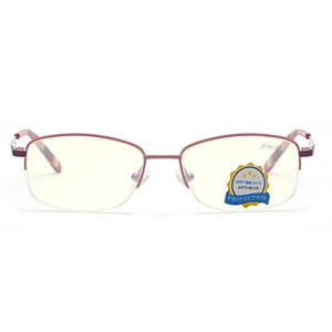 Nouvelles lunettes anti-lumière bleue pour femmes, monture métallique, verres en plastique, protection des yeux 5132 - Product Image 3