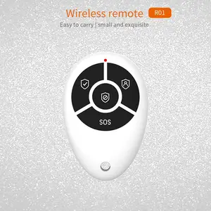 Staniot 433MHz المحمولة 4 أزرار مكافحة سرقة الذكية اللاسلكية التحكم عن بعد ل WIFI GSM المنزل جهاز إنذار ضد السرقة نظام