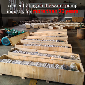 Pompe centrifuge submersible multistade anti-explosion Kuang Yu WQXN triphasée AC 4-75kW pour eaux usées, pompes de puits 200m - Product Image 5