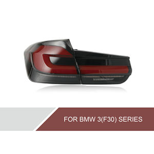 Adatto a 2013 2018 <span class=keywords><strong>BMW</strong></span> <span class=keywords><strong>F30</strong></span> F35 gruppo fanalino di coda a <span class=keywords><strong>LED</strong></span> con lente bianca e lampada freno rossa nuova condizione - Product Image 2