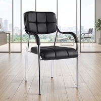 Chaise de bureau exécutive ergonomique moderne en PU, toute nouvelle, pour conférences et visiteurs
