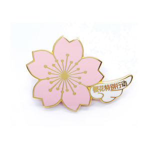 Épingles en émail de fleurs colorées personnalisées broche fleur <span class=keywords><strong>rouge</strong></span> broche Rose épinglette cadeau pour femme - Product Image 4