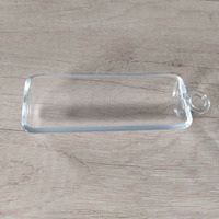 Plaquettes de silicium transparentes à pureté supérieure à 99,99 %, bacs de diffusion semi-conducteurs en quartz avec point d'anneautage 1215