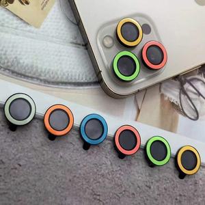 Protector <span class=keywords><strong>de</strong></span> lente <span class=keywords><strong>de</strong></span> cámara luminoso <span class=keywords><strong>de</strong></span> neón, cobertura 3D <span class=keywords><strong>de</strong></span> vidrio fluorescente antiarañazos para teléfonos móviles iPhone 11 16 Pro - Product Image 2