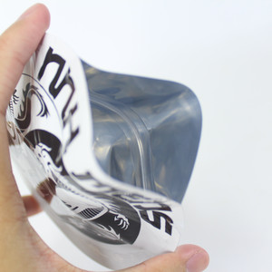 Emballage en aluminium personnalisé, de qualité alimentaire, avec fermeture éclair, en forme ronde, pour bonbons, chocolat, fruits, noix - Product Image 5