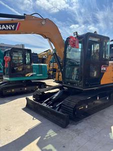 Excavadora Hidráulica SANY SY75C Original, Peso Operativo de 7.5 Toneladas, Motor Isuzu, Excavadoras SANY Usadas, Bomba de Alta Velocidad, Rodamiento PLC - Product Image 3