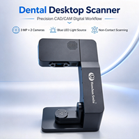 Scanner dentaire numérique pour CAD CAM, double caméra 3MP, haute précision, numérisation rapide de la mâchoire complète en 7 secondes, scanner de modèle dentaire