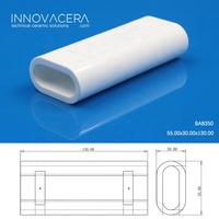 Réflecteur céramique elliptique BAB350 à double lampe et à tige unique, à cavité laser, pour lasers CO2, soudage de pièces céramiques et réfractaires