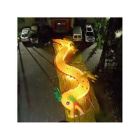 BOYI Dragon Gonflable Géant Pvc Ballon Led Dragon Gonflable Chinois