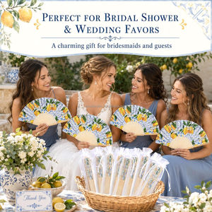 Nuevo abanico de mano de bambú con mango de bambú y tela de bambú para novias, bodas y fiestas. - Product Image 2