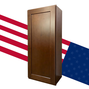 American <b>Style</b> Cherry Shaker Wall Cabinet | Custom RTA Kitchen Cabinets For Projects | US Standard Kitchen Cabinets Shaker - Product Image 1
