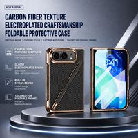 Compatible avec l'étui de téléphone à écran pliable 18, support pour stylet, finition électro-plaquée, antichoc, design animal pour iPhone 18 DUO