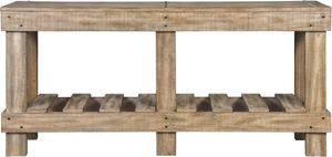 आधुनिक देहाती फार्महाउस कंसोल सोफा टेबल संकीर्ण प्रवेश द्वार के लिए कमरे की लकड़ी के सोफे टेबल संकीर्णता - Product Image 2