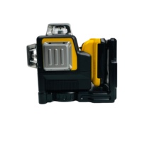 Niveau laser auto-nivelant 12V Lithium-Ion avec 360° °   Lignes vertes horizontales et verticales, couverture sur 3 côtés