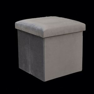 Modern <b>Stool</b> Living Room Furniture Storage Box Fabric Stainless Steel <b>Bamboo</b> Highest Quality Sample Available <b>Stools</b> Counter - Product Image 1