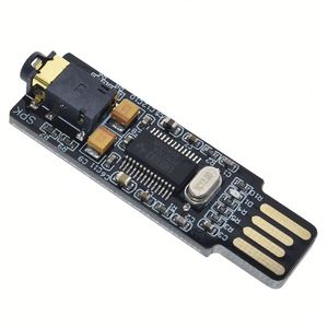 Mini pcm2704 USB âm thanh Card âm thanh DAC <span class=keywords><strong>Board</strong></span> giải mã ổ đĩa miễn phí cho PC máy tính xách tay - Product Image 2