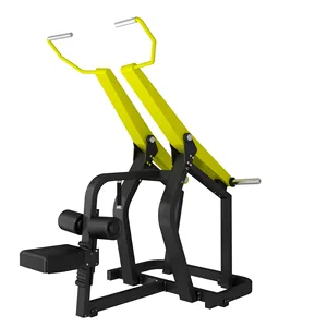 Commercial Front Lat Free Weight Gym Equipment/Plate Loaded Machine pulldown XZ9004