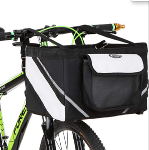 Pet Bolsa Transportadora Bicicleta para Outdoor Travel Bike Basket para Gatos e Cães Riding Bike <span class=keywords><strong>Bag</strong></span> - Product Image 1
