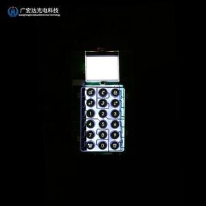 コード化されたロックラウンドステンレススチールキーパッド用の無料サンプル新しいデザインライトガイドフィルムドームアレイ - Product Image 5