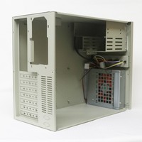 Boîtier d'ordinateur industriel mural avec ventilateur ATX CNC Laser Motherboard Monitor Industrial Motherboard Monitoring