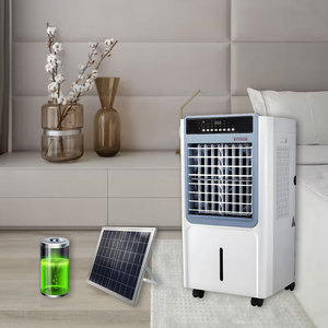 Sân sau DC Fan bền vỏ năng lượng mặt trời sẵn sàng quá nóng bảo vệ DC nước làm mát không khí cho quán cà phê ngoài trời - Product Image 1