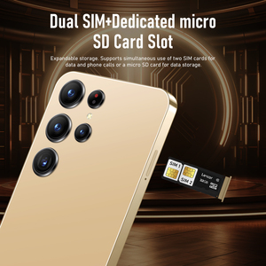 2024 tốt nhất giá rẻ điện thoại thông minh S24 siêu 6.26 "Màn hình <span class=keywords><strong>1GB</strong></span> + 16GB Dual Sim điện thoại di động 2MP + 2MP 2500mAh Android mở khóa điện thoại di động - Product Image 4