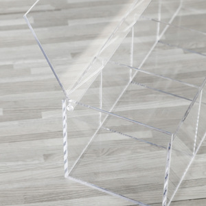 Factory Wholesale Custom Transparent Gift Acrylic <strong>Box</strong> Products square Flip Storage <strong>Display</strong> <strong>Box</strong> Acrylic <strong>Box</strong> - Product Image 5