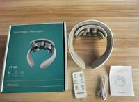 Masseur cervical intelligent CYANMED OEM ODM à alimentation USB avec acupression, tapotement, pétrissage, chauffage et vibration pour la colonne cervicale et le cou