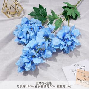 Bougainvillier en soie artificielle de qualité supérieure <span class=keywords><strong>jaune</strong></span> bleu rose 89cm tige fausse fleur de prunier bougainvillier pour décor d'anniversaire d'événement - Product Image 4