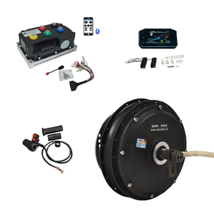 Moteur de moto QS Motor QS205 3000W 50H V3 BLDC avec contrôleur ND72530 et compteur de vitesse SCJ5066, état neuf - Product Image 3