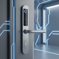 Serrure Intelligente Antivol, Serrure Électrique Intelligente, Serrure à Carte RFID