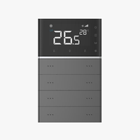 KNX/EIB Module de commutation de scène de maison intelligente à 4 touches avec boutons personnalisables