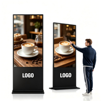 Pantalla Digital LCD Táctil de Grado Comercial OEM ODM, Reproductor de Publicidad para Gasolineras de 32-75 Pulgadas