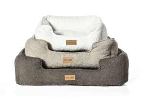 Accesorios de cama de lujo para perros Boucle, sofás para mascotas, cama para perros con cubierta lavable extraíble - Product Image 2