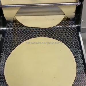 Full-automatic Electric Motor Grain Product <b>Corn</b> Tortilla Machine Taco Roti Bread Presser Grain Tortillas Making Machine - Product Image 1