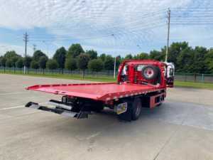 Camion <span class=keywords><strong>de</strong></span> dépannage à plateau plat JMC 4x2 5 tonnes, plateforme 5,4 m, un véhicule pour deux équipes, pour le sauvetage routier et le récupération <span class=keywords><strong>de</strong></span> voitures, directement <span class=keywords><strong>de</strong></span> l'usine - Product Image 4